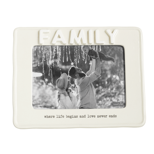 Ceramic Family Frame