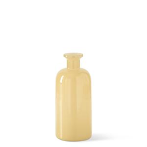 Medium Yellow Glass Bottle