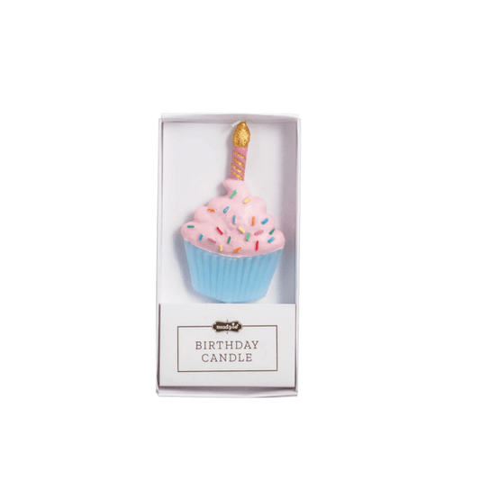Cupcake birthday candle