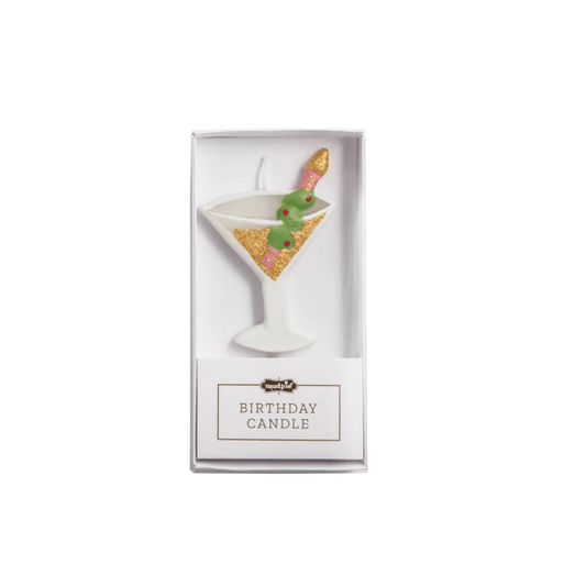 Martini Birthday Candle