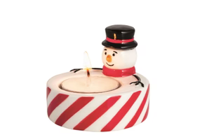 SNOWMAN TEA LIGHT HOLDER