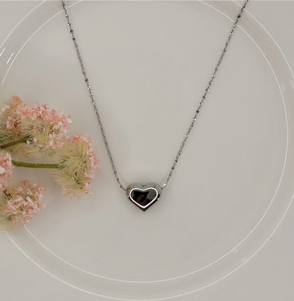 Puffed Heart Pendant