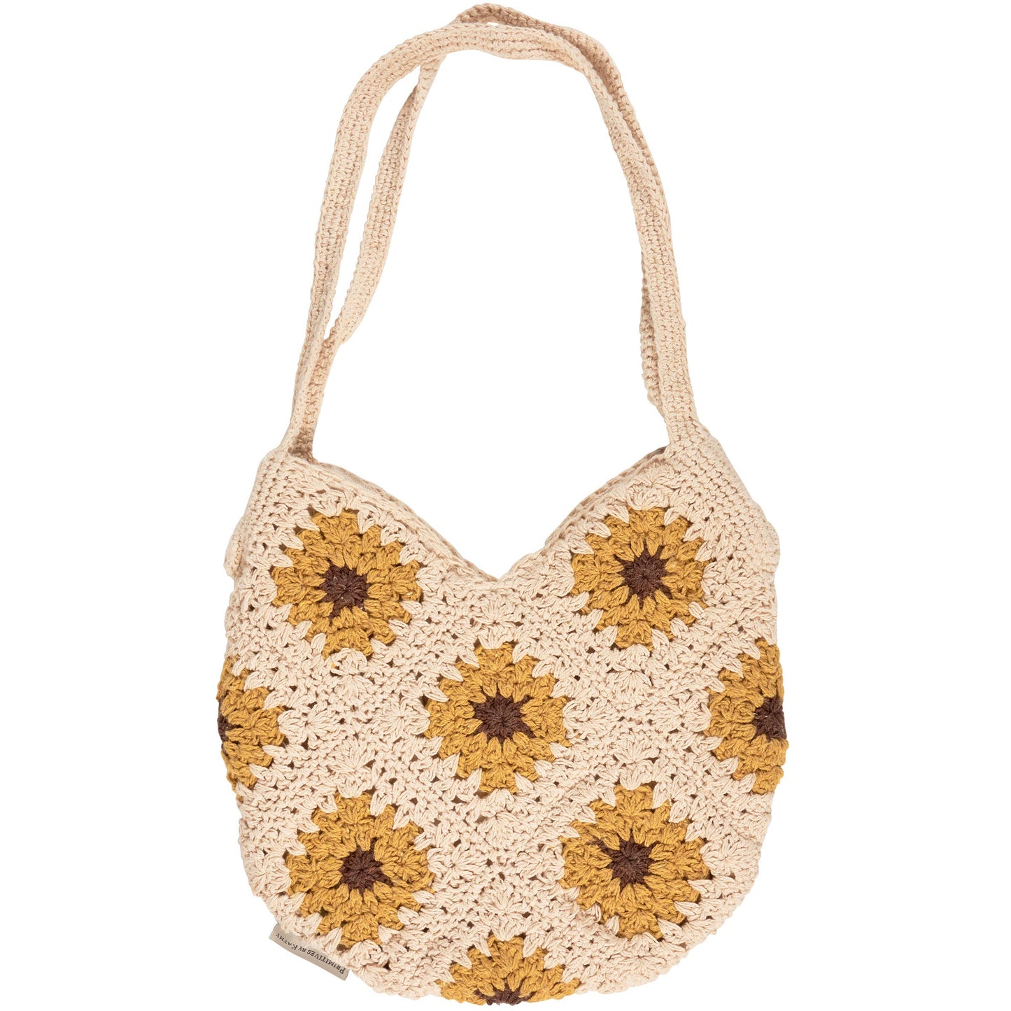 Crochet Sunflower Tote