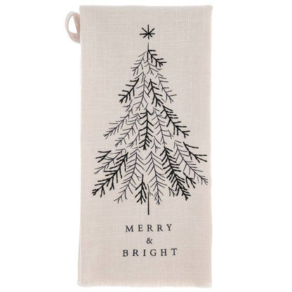 Embroidered Cotton Tea Towels