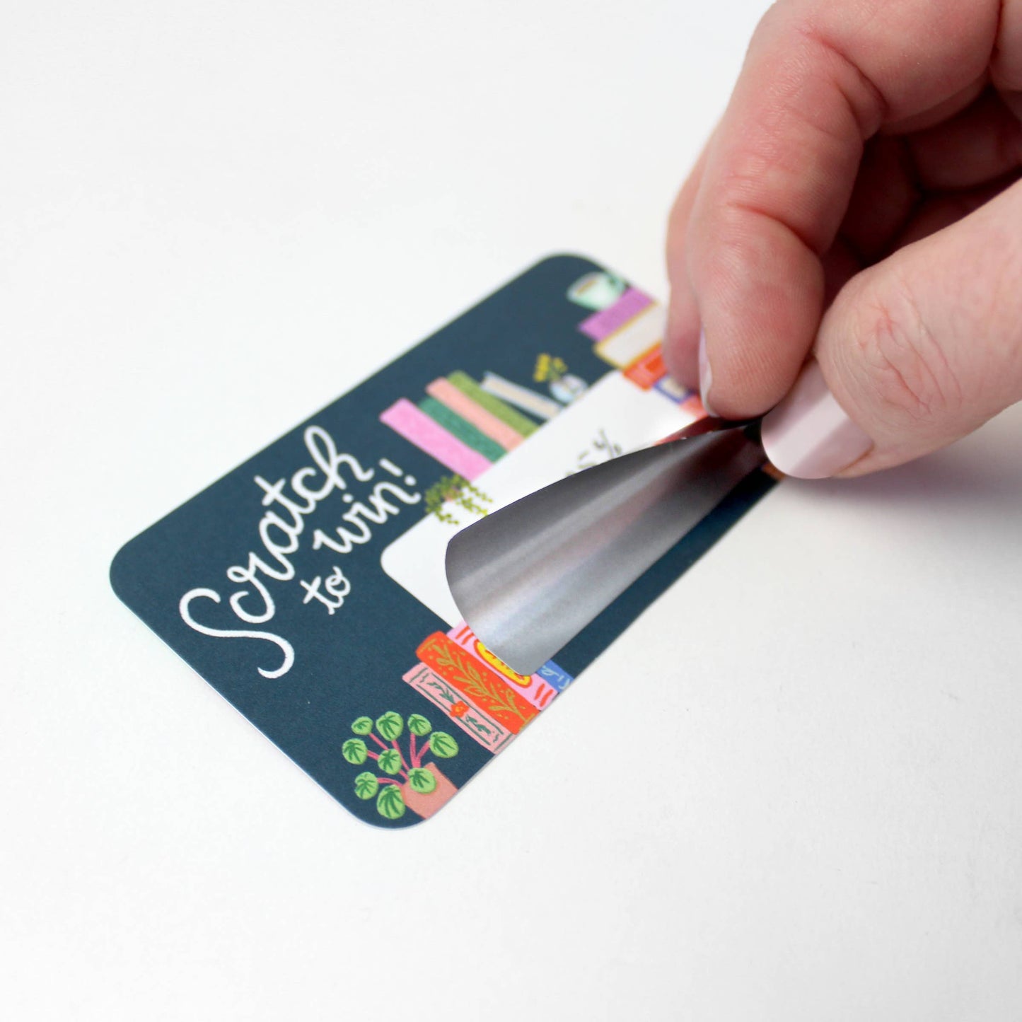 100 Customer Scratch-off Cards - Bookstore