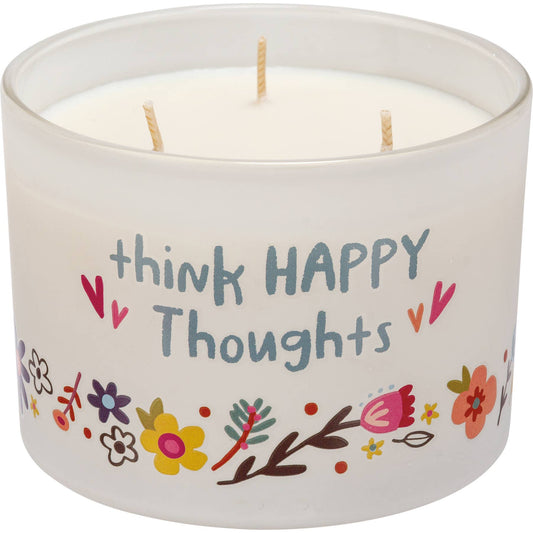 Think Happy Candle