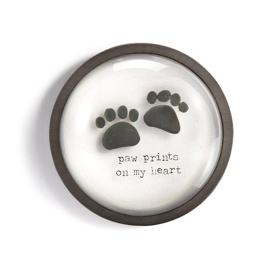 DEMDACO - Paw Prints Paperweight