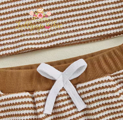 Baby and Toddler Boy Highland Cow Shorts Set: 12-18M