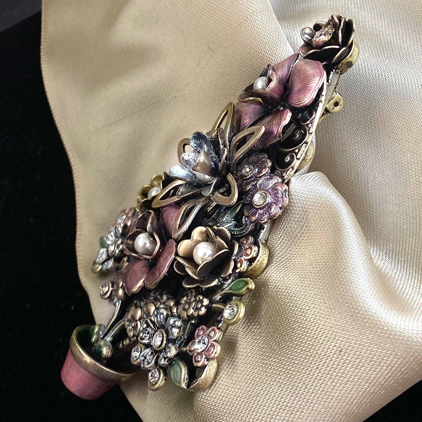 Joyería Sweet Romance - Broche de árbol de Navidad topiario P179
