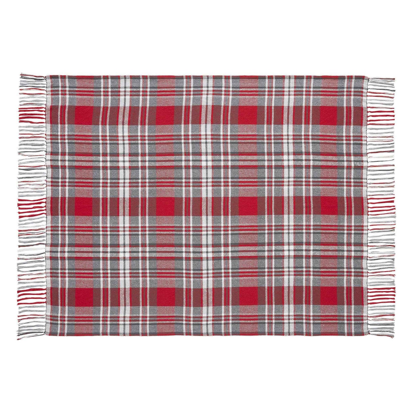 Gregor Plaid Woven Throw 50x60