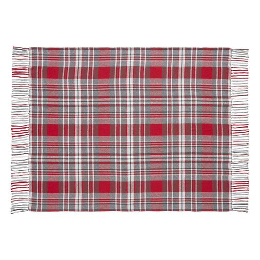 Gregor Plaid Woven Throw 50x60