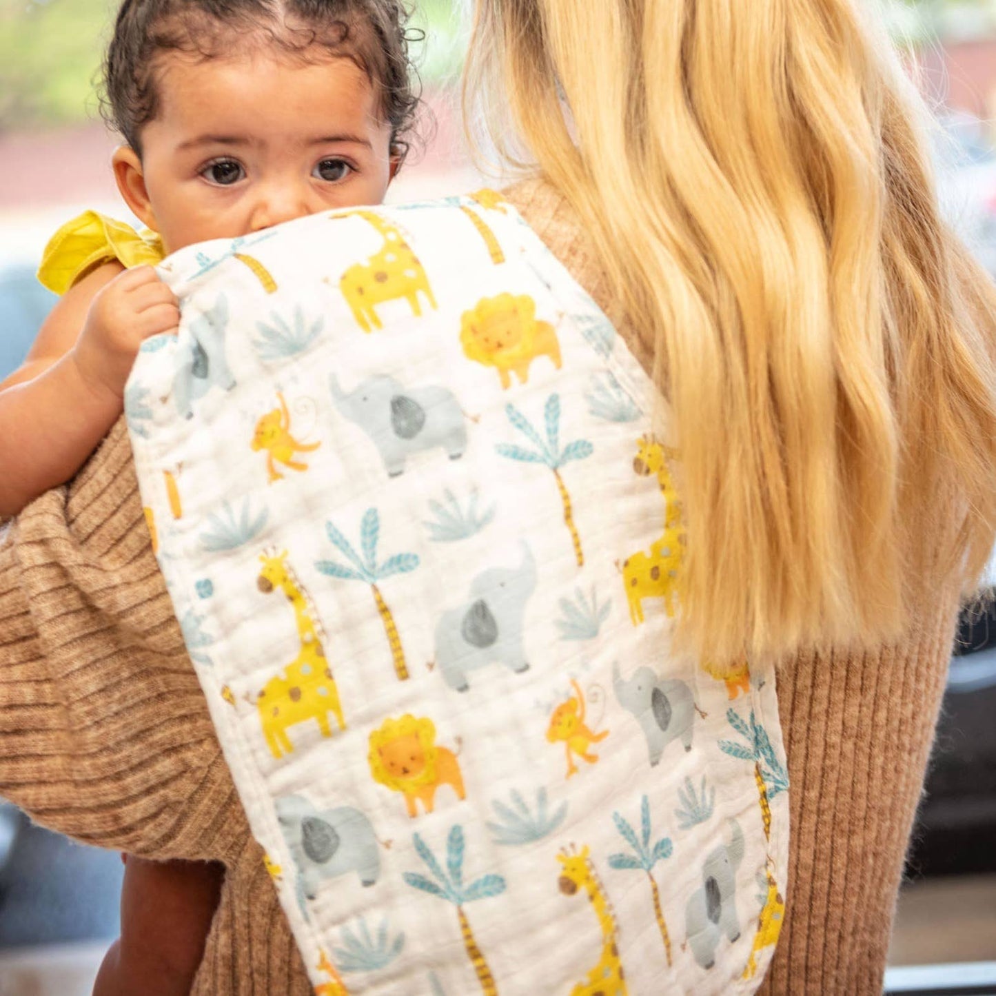 Muslin Burp Cloth Set