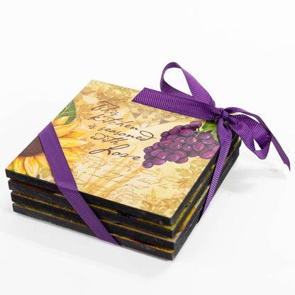 Divinity Boutique - Bella Vita Wooden Coaster