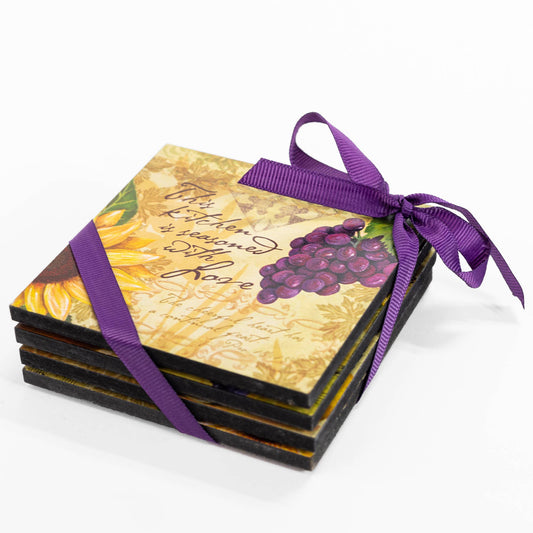 Divinity Boutique - Bella Vita Wooden Coaster