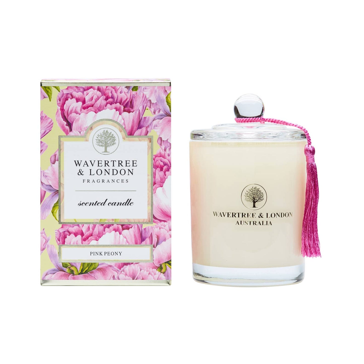 Wavertree &amp; London - Vela de soja Wavertree &amp; London - Peonía rosa