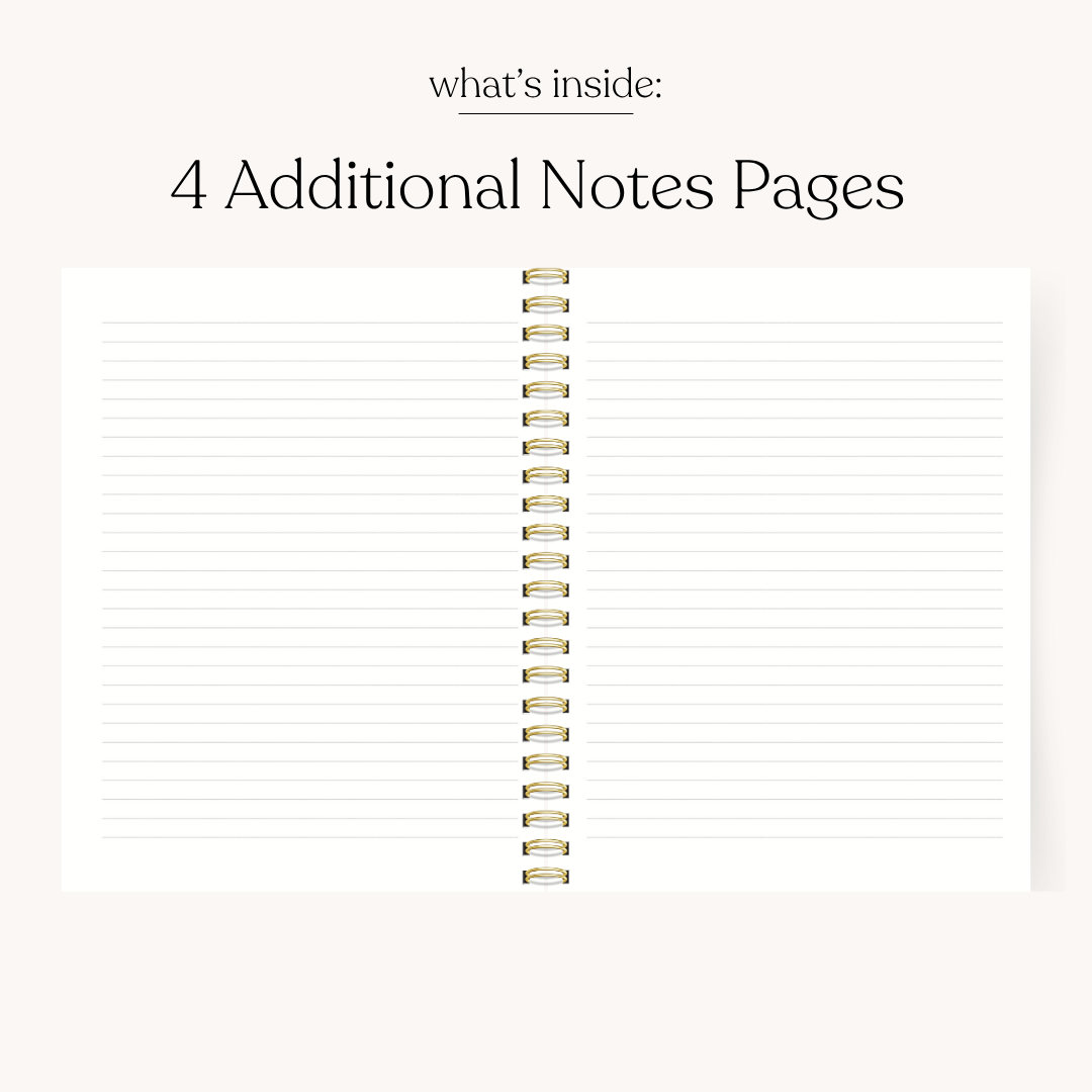 Elyse Breanne Design - Pressed Floral Undated Planner