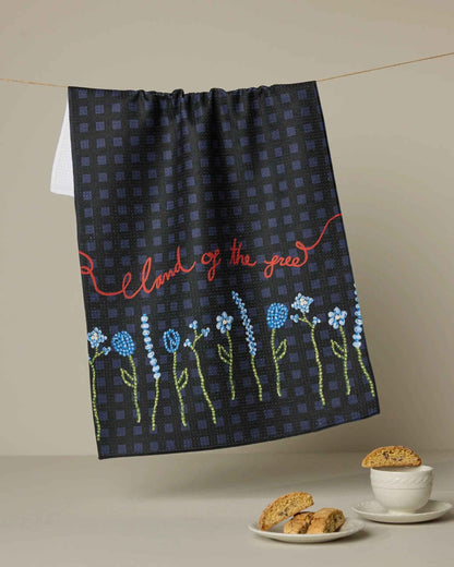 Land of Free Tea Towel