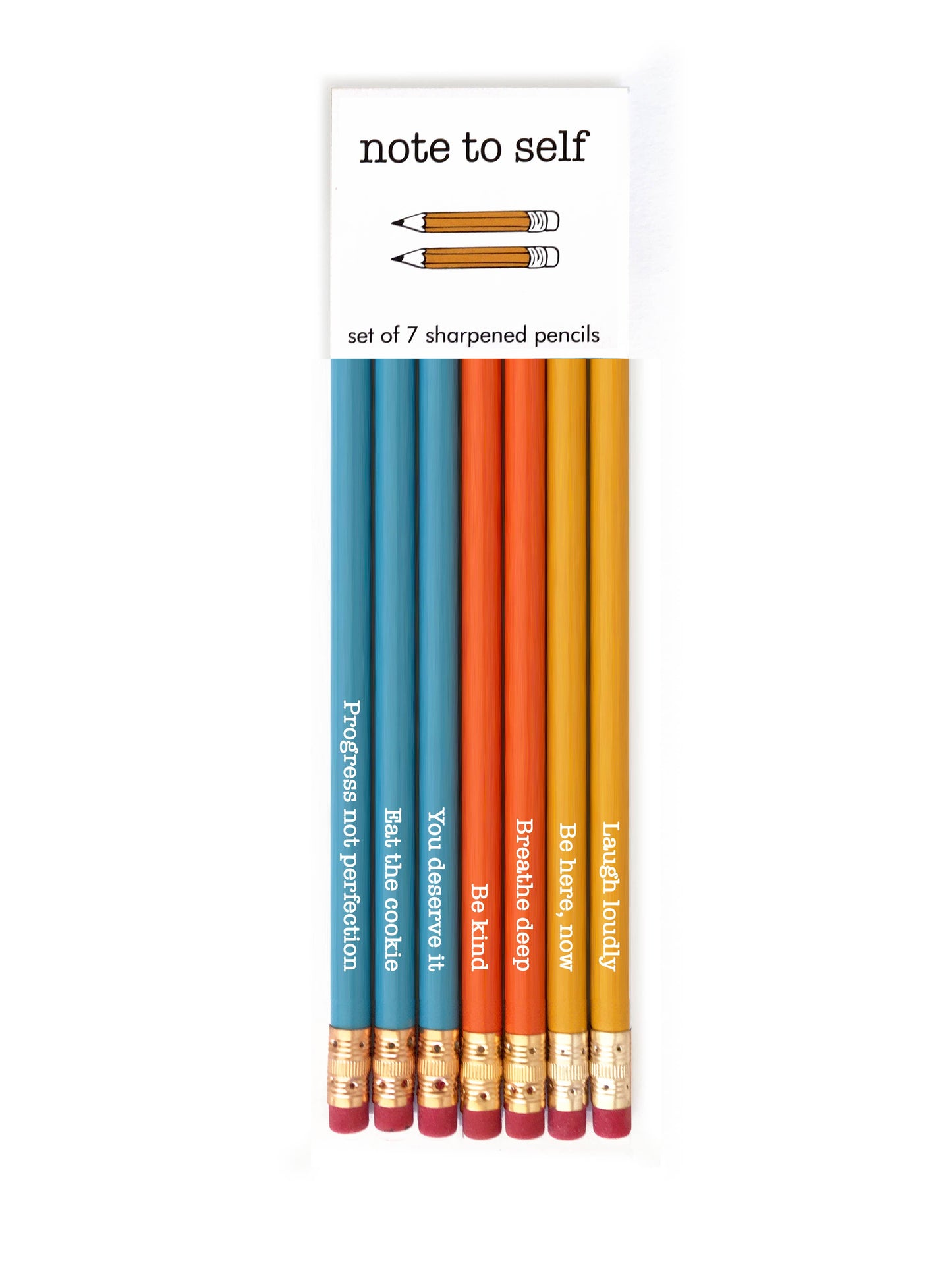 NOTE TO SELF PENCIL SET