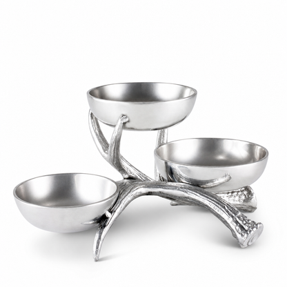 Antler 3-Tiered Bowl
