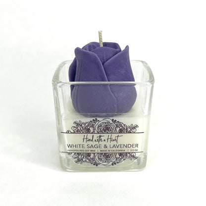 White Sage & Lavender Soy Wax Candle