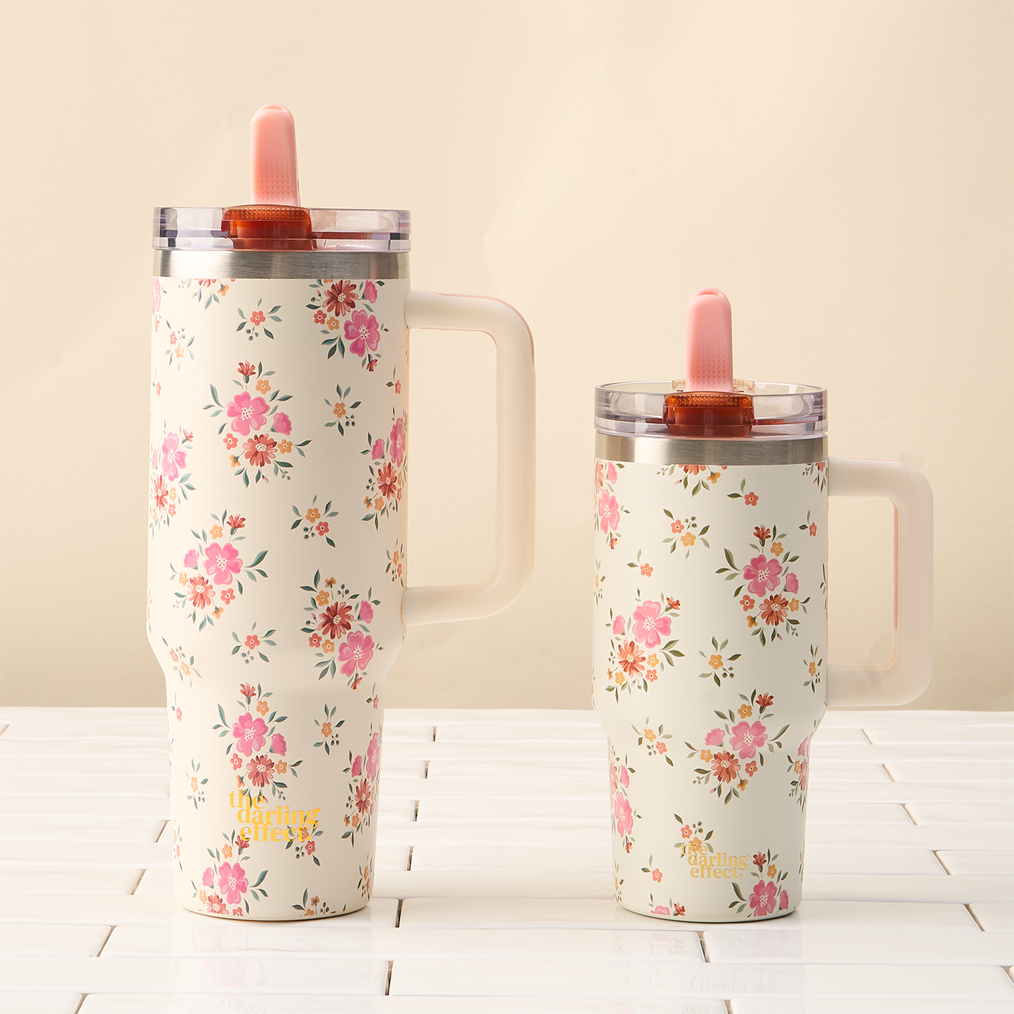 20oz Lifestyle Flip Straw Tumbler-Endless Daydream Cream