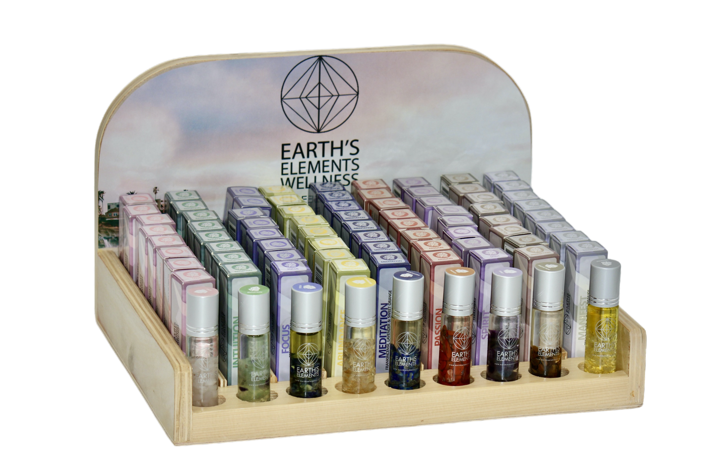 Expositor - Roll-on de Aceites Esenciales