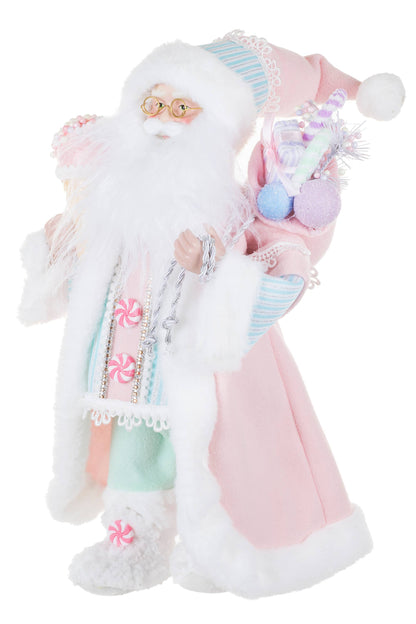 Pastel Pink Santa
