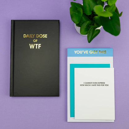 Chez Gagné - You've Got This - Lined Notepad - Sea Blue - 65 perforated pages - 5x8