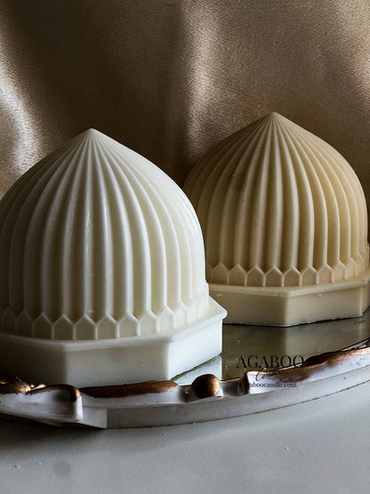 Exotic Cultural Domes Candle 4x4.5in - Religion - Shaped