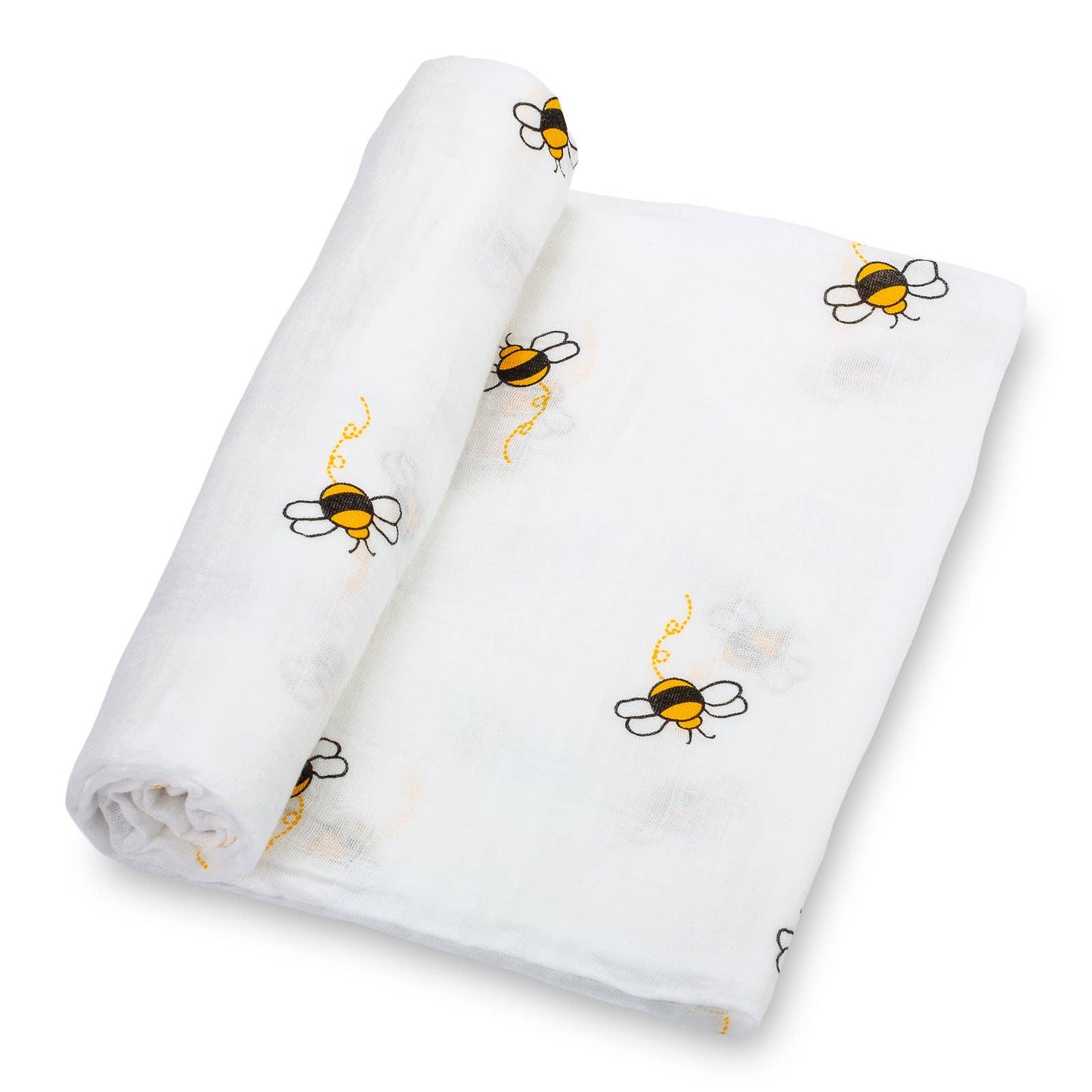 Bee-utiful Baby Muslin Swaddle Blanket