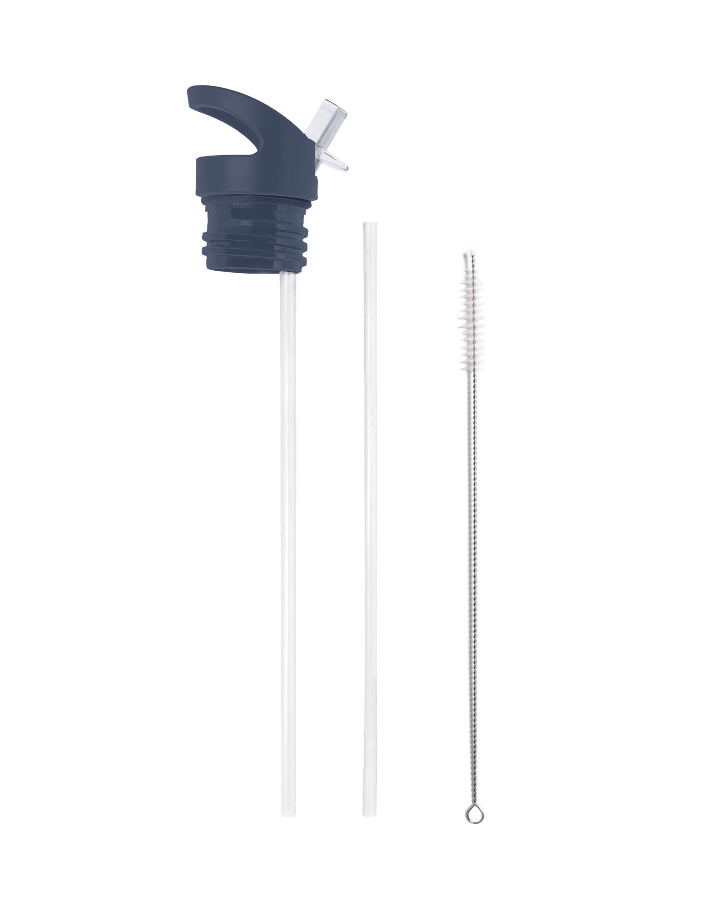 Replacement Flip ’N’ Sip Lid - Leak-Proof Handle with Straws