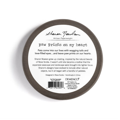DEMDACO - Paw Prints Paperweight