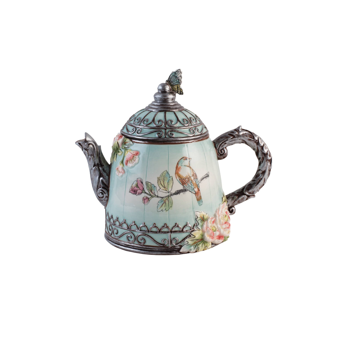 Fitz & Floyd English Garden Tea Pot Reshipper Box