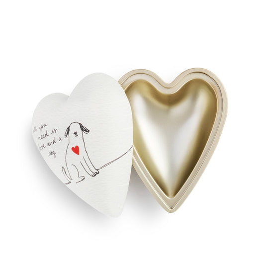 Dog Love Heart Box