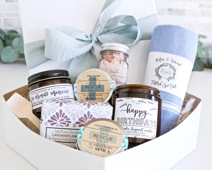 The Little Flower Soap Co - Happy Birthday Luxury Home Spa Day Gift Box