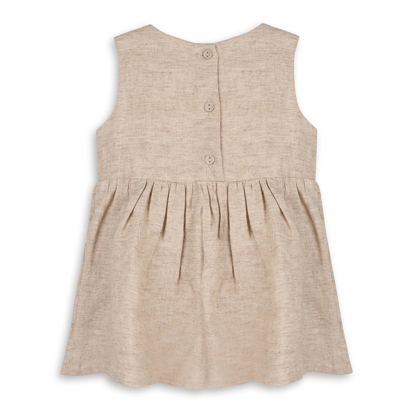 Viverano Organics - Bianca Baby Dress + Bloomer (Linen Blend)