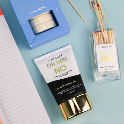 Oh Heel No - Clean + Foot Crème - Sea Salt Citrus + Neroli - 3.4oz