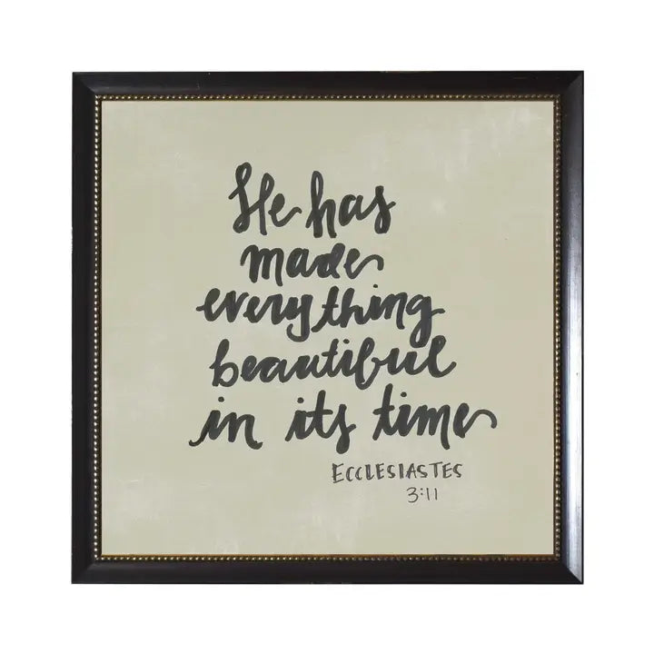 Ecclesiastes 3:11