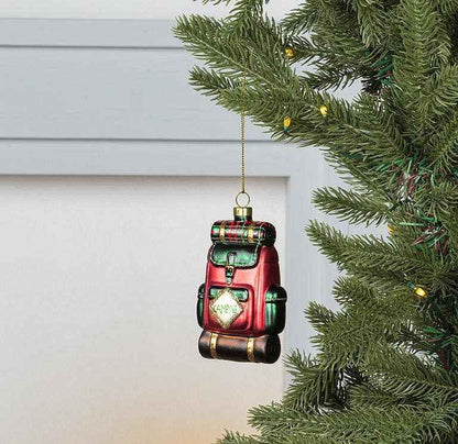 Camping Backpack Ornament