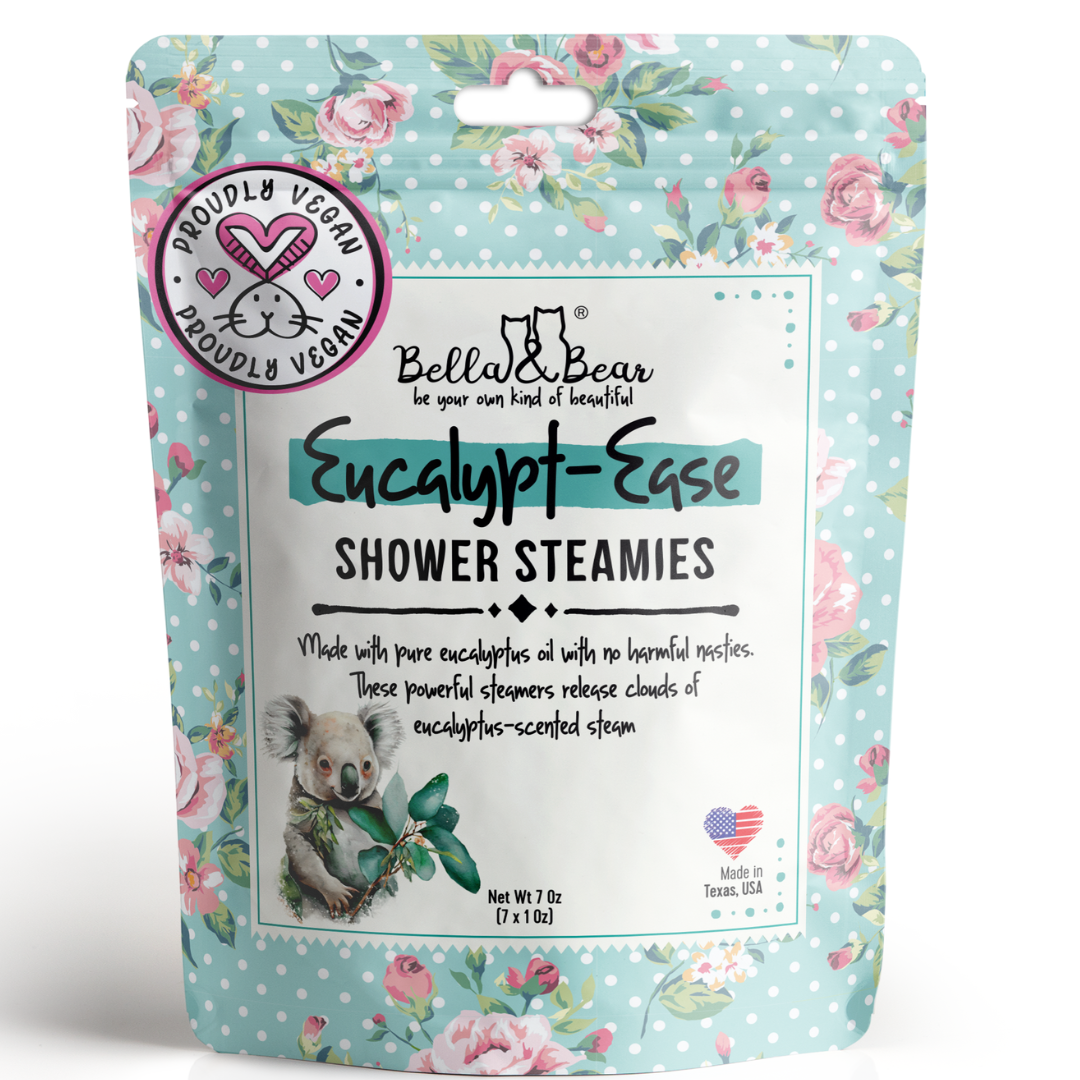 Eucalypt-Ease Eucalyptus Shower Steamers 7 Pack | Cute Gift