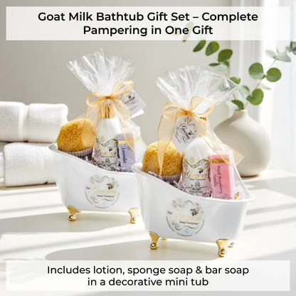 The Grecian Soap Company - Goat Milk Relaxation Hydrating Bath Essential Gift Set