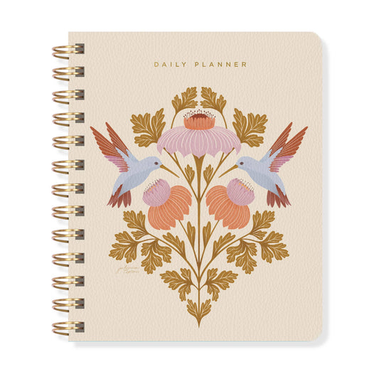 HUMMINGBIRDS NONDATED DAILY PLANNER