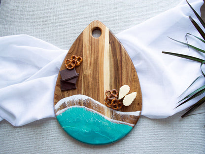 Rain Drop Shaped Charcuterie Boards