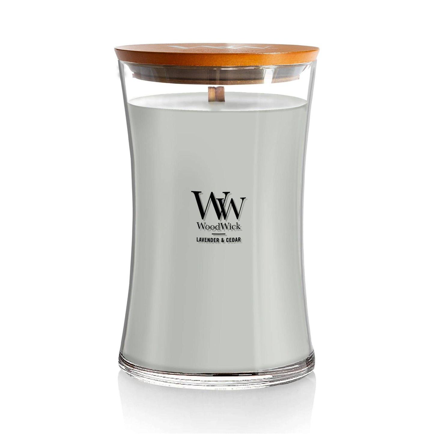 Lavender & Cedar Large Hourglass Candle, 21.5 oz