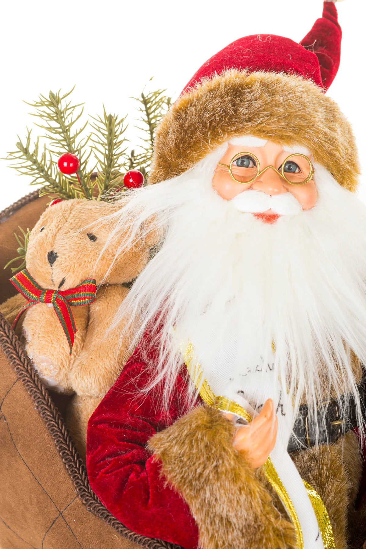 Brown Santa's Sleigh