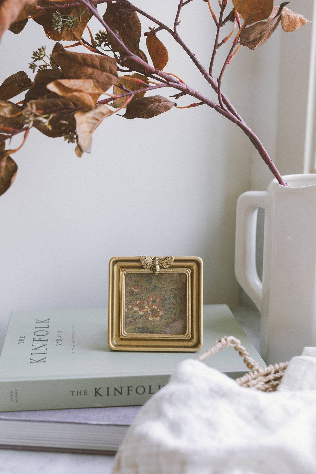 Gold Bee Photo Frame