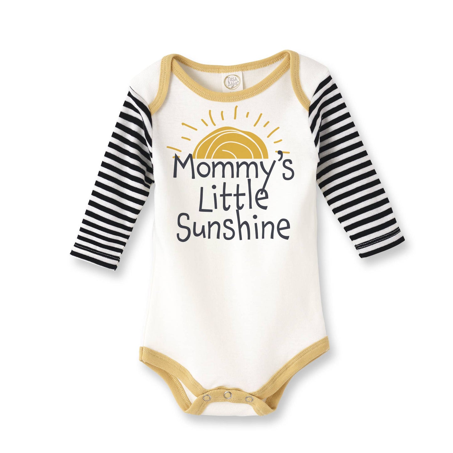 Mommy's Little Sunshine Baby Cotton Bodysuit: 12-18M