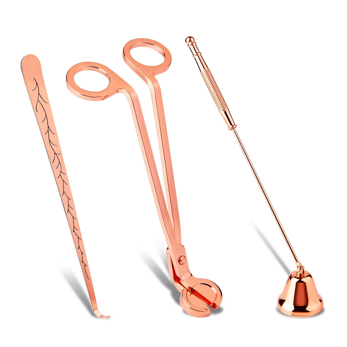 Candle Wick Trimmer Accessories Set for Care Kit- Gold