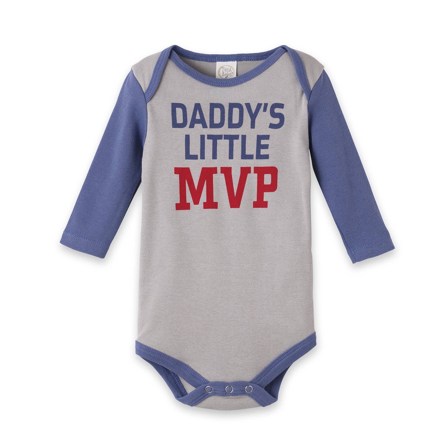 Mother’s & Father’s Day Baby Bodysuits |100% Cotton Rib: Daddy's MVP / 3-6M