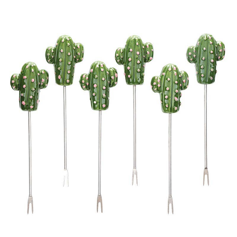 Cactus Picks - Set of 7